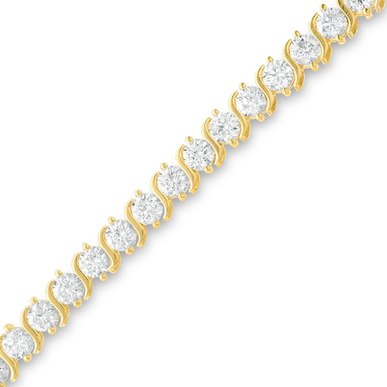 14K Yellow Gold Polished and Textured with 0.75 inch Extension