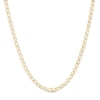 3.4mm Diamond-Cut Mariner Chain Necklace in 10K Hollow Gold - 18"