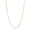 Thumbnail Image 1 of 1.75mm Diamond-Cut Light Curb Chain Necklace in 10K Solid Gold - 18&quot;