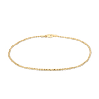 Women Girl Titanium Stainless Steel Gold Herringbone Chain Anklet Bracelet  8-10