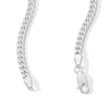 Thumbnail Image 3 of Made in Italy 3.3mm Cuban Curb Chain Necklace in Solid Sterling Silver - 16&quot;