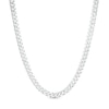 Thumbnail Image 1 of Made in Italy 3.96mm Cuban Curb Chain Necklace in Solid Sterling Silver - 18&quot;