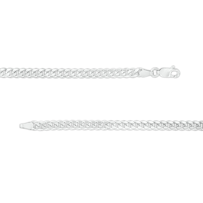 Main Image 2 of Made in Italy 3.96mm Cuban Curb Chain Necklace in Solid Sterling Silver - 18&quot;