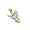 Thumbnail Image 3 of Filigree Wing Angel Necklace Charm in 10K Gold