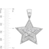 Thumbnail Image 6 of Cubic Zirconia Large Star Necklace Charm in Sterling Silver