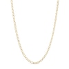 Thumbnail Image 0 of 2.5mm Mariner Chain Necklace in 10K Hollow Gold - 15"