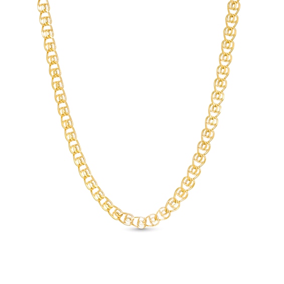 3.9mm Diamond-Cut Chain Necklace in 10K Hollow Gold - 20"