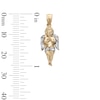 Thumbnail Image 4 of Praying Angel Two-Tone Necklace Charm in 10K Gold