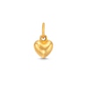 Thumbnail Image 1 of Puffy Heart Bracelet Charm in 14K Semi-Solid Gold