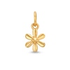 Thumbnail Image 1 of Flower Bracelet Charm in 14K Semi-Solid Gold