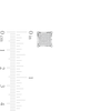 Thumbnail Image 2 of 1/6 CT. T.W. Diamond Square Crown Stud Earrings in Sterling Silver