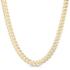 Thumbnail Image 1 of 6.8mm Miami Curb Chain Necklace in 10K Semi-Solid Gold - 18&quot;