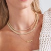 Thumbnail Image 3 of 10K Semi-Solid Gold Miami Curb Chain - 18&quot;