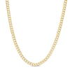 Thumbnail Image 0 of 3.5mm Miami Curb Chain Necklace in 14K Semi-Solid Gold - 20"