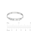 Thumbnail Image 2 of Child's Diamond-Accent Heart Personalized Bangle - 5&quot;