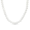 Thumbnail Image 0 of 6mm Freshwater Cultured Pearl Necklace with Sterling Silver Clasp - 18"