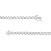 Thumbnail Image 1 of 1/2 CT. T.W. Diamond Tennis Necklace in Solid Sterling Silver - 16"