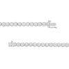 Thumbnail Image 2 of 3/4 CT. T.W. Diamond Tennis Necklace in Solid Sterling Silver - 24&quot;