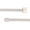 Thumbnail Image 2 of 1 CT. T.W. Diamond Spike Link Necklace in Sterling Silver with 14K Gold Plate - 18&quot;