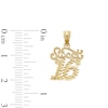 Thumbnail Image 4 of 10K Solid Gold Sweet 16 Necklace Charm