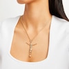 Thumbnail Image 2 of 10K Solid Gold Jesus Necklace Charm