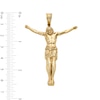 Thumbnail Image 4 of 10K Solid Gold Jesus Necklace Charm