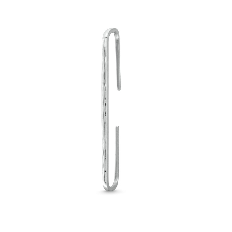 Main Image 1 of Sterling Silver Hollow Single Ear Clip