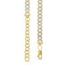 Thumbnail Image 3 of 14K Gold Plated Diamond Accent Chunky Chain Choker