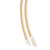Thumbnail Image 2 of 10K Semi-Solid Gold Diamond-Cut Double Curb Chain Made in Italy