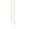 Thumbnail Image 2 of 14K Hollow Gold Diamond-Cut Double Curb Chain