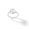 Thumbnail Image 0 of Sterling Silver Simulated Opal Sun Ring - Size 7