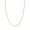 Thumbnail Image 1 of 10K Hollow Gold Diamond-Cut Cable Chain Made in Italy