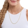 Thumbnail Image 3 of 14K Hollow Gold Rope Chain - 22"