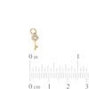 Thumbnail Image 4 of 14K Semi-Solid Gold CZ Key Charm