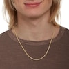 Thumbnail Image 3 of 14K Semi-Solid Gold Rope Chain - 22&quot;