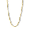 Thumbnail Image 1 of 10K Semi-Sold Gold Rope Chain