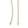 Thumbnail Image 1 of 14K Hollow Gold Beveled Curb Chain - 18"