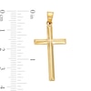 Thumbnail Image 3 of 14K Hollow Gold Reversible Cross Charm