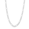 Thumbnail Image 1 of 10K Hollow White Gold Figaro Chain - 22&quot;