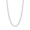 Thumbnail Image 0 of 10K Hollow White Gold Rope Chain - 20"