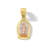 Thumbnail Image 0 of 14K Solid Gold Our Lady of Guadalupe Tri-Color Charm