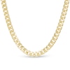 Thumbnail Image 1 of 14K Semi-Solid Gold Cuban Chain - 24&quot;