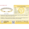 Thumbnail Image 6 of ​​​​​​​​​​​​​​​​​​​​​10K Solid Gold 1/2 CT. T.W. Lab-Created Diamond Anniversary Band