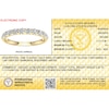 Thumbnail Image 6 of ​​​​​​​​​​​​​​​​​​​​​10K Solid Gold 1 CT. T.W. Lab-Created Diamond Anniversary Band