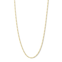 ​​​​​​​10K Hollow Gold Figaro Chain - 20&quot;