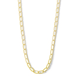​​​​​​​10K Hollow Gold Woven Link Chain - 22&quot;