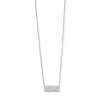 Thumbnail Image 1 of Sterling Silver Diamond Accent &quot;LOVE&quot; Necklace