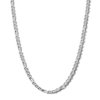 Thumbnail Image 1 of Sterling Silver Diamond Cut Figarucci Chain Made in Italy - 20&quot;