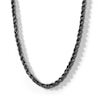 Thumbnail Image 0 of ​​​​​​​Sterling Silver Gunmetal Rope Chain Made in Italy - 20"