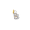 Thumbnail Image 0 of 10K Solid Gold CZ B Initial Charm